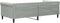 vidaXL - Slaapbank - 90x190 - cm - fluweel - lichtgrijs