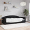 vidaXL - Slaapbank - 90x190 - cm - fluweel - zwart