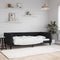 vidaXL - Slaapbank - 90x190 - cm - fluweel - zwart