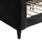 vidaXL - Slaapbank - 90x190 - cm - fluweel - zwart
