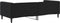 vidaXL - Slaapbank - 90x190 - cm - fluweel - zwart