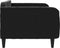 vidaXL - Slaapbank - 90x190 - cm - fluweel - zwart