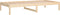 vidaXL - Slaapbank - 90x190 - cm - massief - grenenhout - 3FT - Single