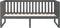 vidaXL - Slaapbank - 90x190 - cm - massief - grenenhout - grijs