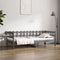 vidaXL - Slaapbank - 90x190 - cm - massief - grenenhout - grijs