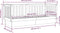 vidaXL - Slaapbank - 90x190 - cm - massief - grenenhout - grijs