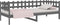 vidaXL - Slaapbank - 90x190 - cm - massief - grenenhout - grijs