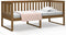 vidaXL - Slaapbank - 90x190 - cm - massief - grenenhout - honingbruin