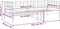 vidaXL - Slaapbank - 90x190 - cm - massief - grenenhout - honingbruin