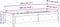 vidaXL - Slaapbank - 90x190 - cm - massief - grenenhout - honingbruin