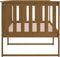 vidaXL - Slaapbank - 90x190 - cm - massief - grenenhout - honingbruin