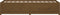 vidaXL - Slaapbank - 90x190 - cm - massief - grenenhout - honingbruin