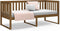 vidaXL - Slaapbank - 90x190 - cm - massief - grenenhout - honingbruin