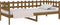 vidaXL - Slaapbank - 90x190 - cm - massief - grenenhout - honingbruin