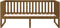 vidaXL - Slaapbank - 90x190 - cm - massief - grenenhout - honingbruin