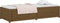 vidaXL - Slaapbank - 90x190 - cm - massief - grenenhout - honingbruin