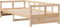 vidaXL - Slaapbank - 90x190 - cm - massief - grenenhout - naturel