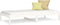 vidaXL - Slaapbank - 90x190 - cm - massief - grenenhout - wit
