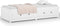 vidaXL - Slaapbank - 90x190 - cm - massief - grenenhout - wit