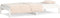vidaXL - Slaapbank - 90x190 - cm - massief - grenenhout - wit