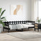 vidaXL - Slaapbank - 90x190 - cm - massief - grenenhout - zwart