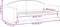 vidaXL - Slaapbank - 90x190 - cm - stof - donkergrijs