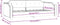 vidaXL - Slaapbank - 90x190 - cm - stof - donkergrijs