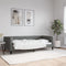 vidaXL - Slaapbank - 90x190 - cm - stof - donkergrijs
