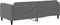 vidaXL - Slaapbank - 90x190 - cm - stof - donkergrijs