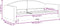 vidaXL - Slaapbank - 90x190 - cm - stof - lichtgrijs