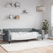 vidaXL - Slaapbank - 90x190 - cm - stof - lichtgrijs