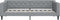 vidaXL - Slaapbank - 90x190 - cm - stof - lichtgrijs