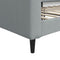 vidaXL - Slaapbank - 90x190 - cm - stof - lichtgrijs