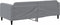 vidaXL - Slaapbank - 90x190 - cm - stof - lichtgrijs