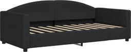 vidaXL - Slaapbank - 90x190 - cm - stof - zwart