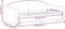 vidaXL - Slaapbank - 90x190 - cm - stof - zwart