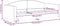 vidaXL - Slaapbank - 90x190 - cm - stof - zwart