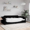vidaXL - Slaapbank - 90x190 - cm - stof - zwart