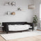 vidaXL - Slaapbank - 90x190 - cm - stof - zwart