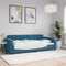 vidaXL - Slaapbank - 90x200 - cm - fluweel - blauw