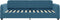 vidaXL - Slaapbank - 90x200 - cm - fluweel - blauw