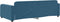 vidaXL - Slaapbank - 90x200 - cm - fluweel - blauw