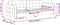 vidaXL - Slaapbank - 90x200 - cm - fluweel - donkergrijs