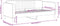 vidaXL - Slaapbank - 90x200 - cm - fluweel - donkergrijs