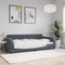 vidaXL - Slaapbank - 90x200 - cm - fluweel - donkergrijs