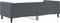 vidaXL - Slaapbank - 90x200 - cm - fluweel - donkergrijs