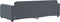 vidaXL - Slaapbank - 90x200 - cm - fluweel - donkergrijs
