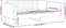 vidaXL - Slaapbank - 90x200 - cm - fluweel - donkergroen