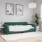 vidaXL - Slaapbank - 90x200 - cm - fluweel - donkergroen