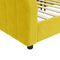 vidaXL - Slaapbank - 90x200 - cm - fluweel - geel